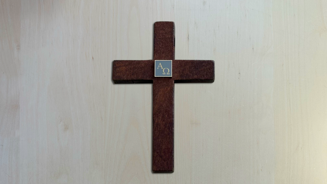 Christianity and the wooden cross as a symbol
